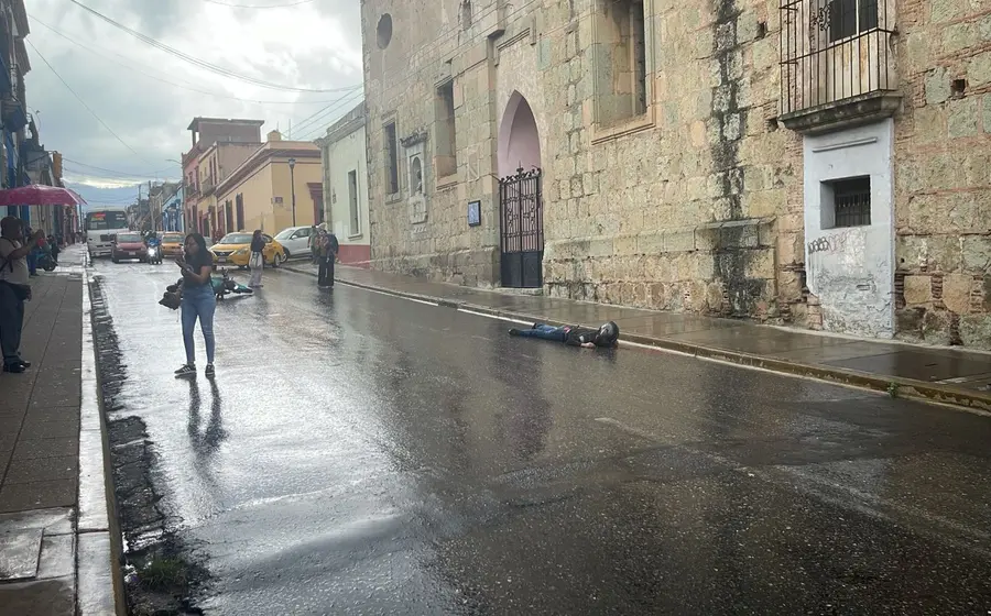 El accidente donde perdió la vida el motocicleta ocurrió en la calle Tinoco y Palacios, del centro de la ciudad.