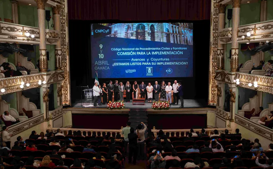 Fue clausurado el Foro Nacional Código Nacional de Procedimientos Civiles y Familiares. 