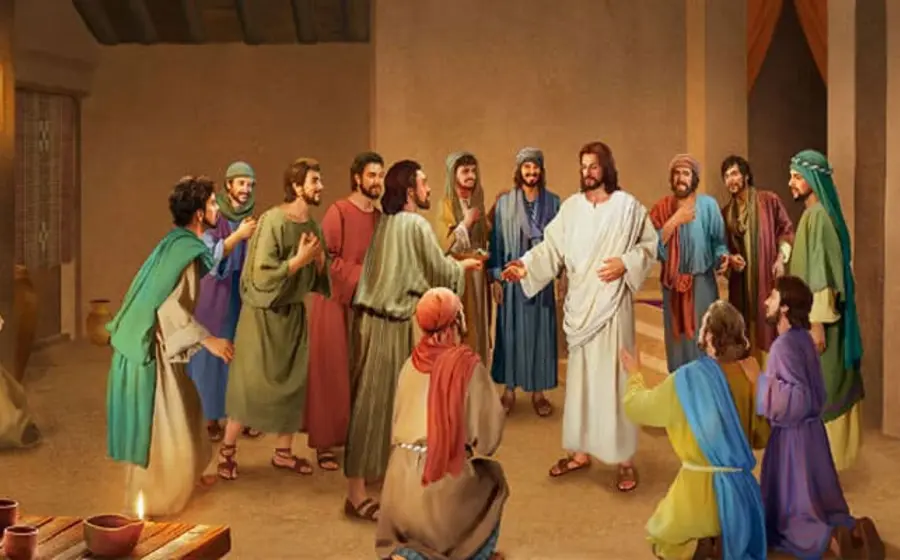 "Reciban al Espíritu Santo. A los que les perdonen los pecados, les quedarán perdonados".
