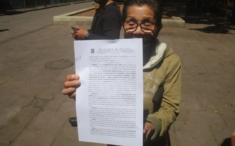Despojo en el Centro: mujer de 76 años exige justicia y recuperación de su patrimonio.