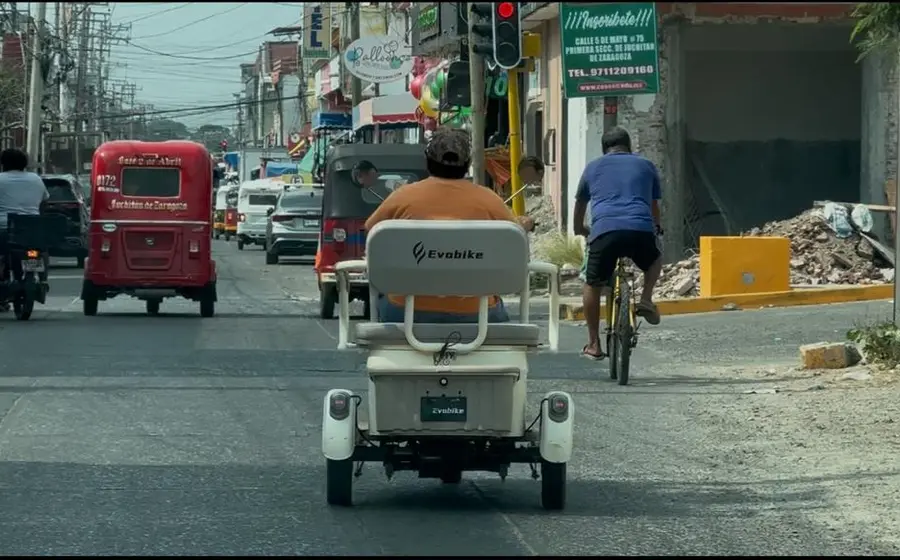 Los carritos solo podrán circular en calles secundarias.