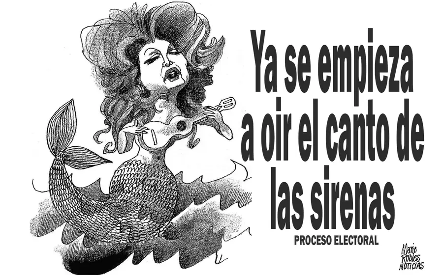 Cartón: Mario Robles.