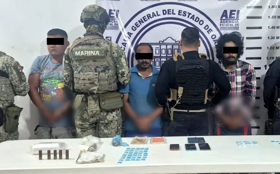 Las tres personas detenidas fueron vinculadas a proceso.