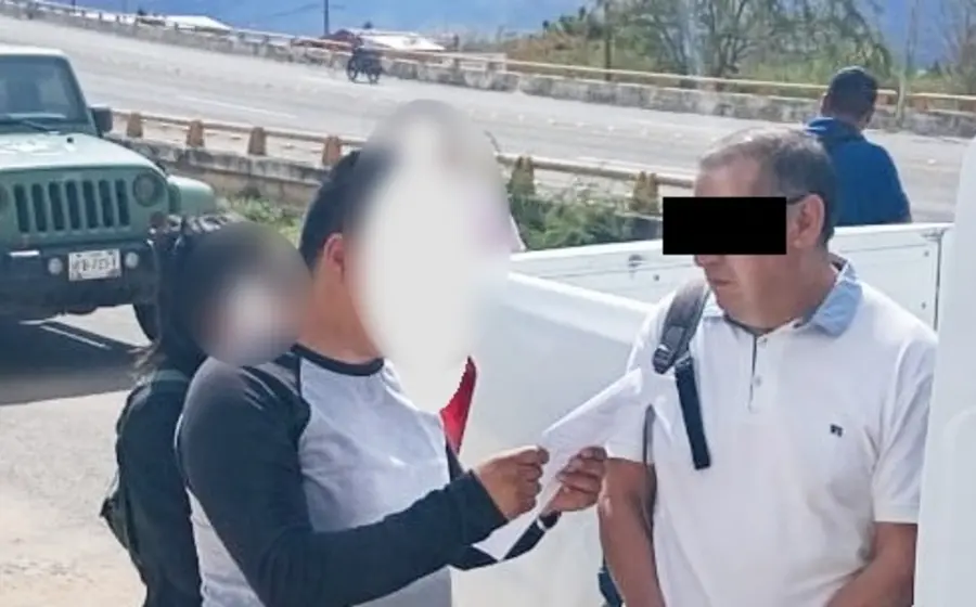René Miguel alias El Capi, presunto responsable de un robo en Tlalixtac de Cabrera.