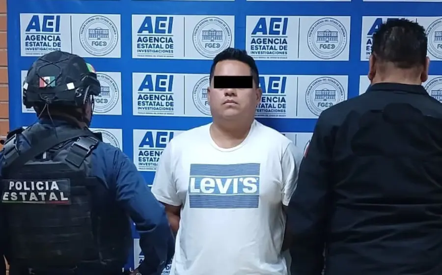 El detenido está a disposición del Ministerio Público.
