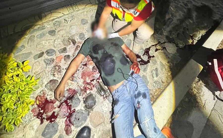 Paramédicos confirmaron la muerte de Luis.
