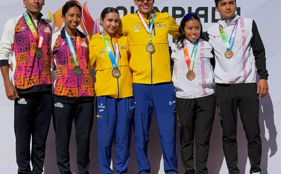 Para Oaxaca, tercer lugar en relevos mixtos