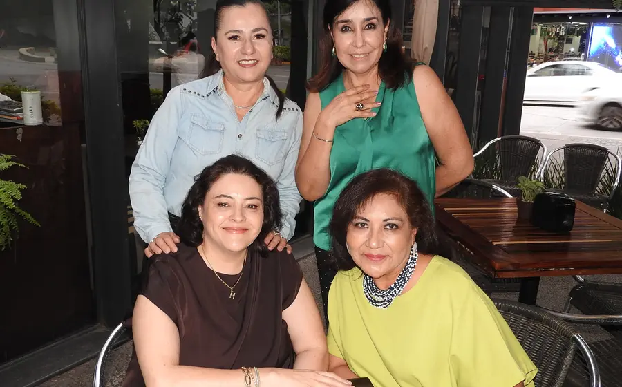 Paty Reyes, Julieta Suárez, Maye Martínez y Lucy Alonso.