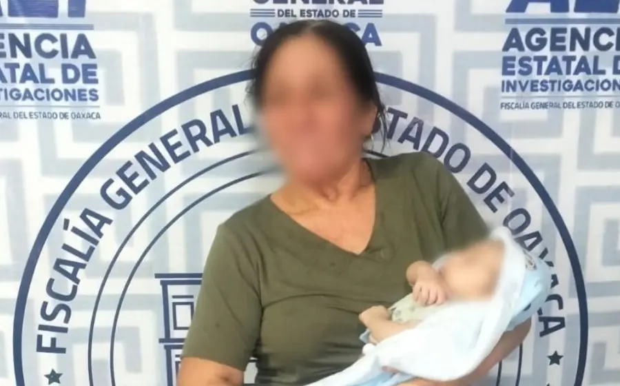 Localizan con vida a recién nacido desaparecido en Oaxaca.