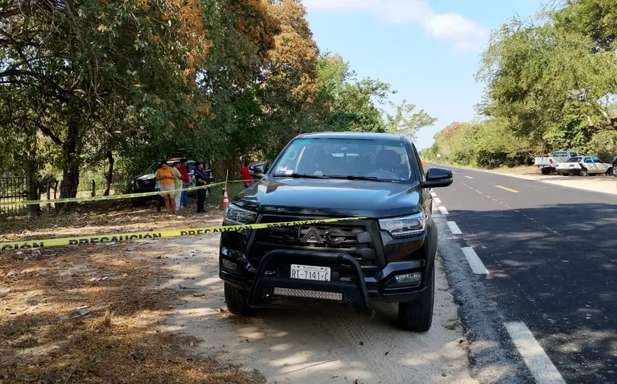 El comerciante Flabian, de 27 años, conocido como 'El Chato', quien fue asesinado en la localidad de Zapotalito, Tututepec, Juquila.