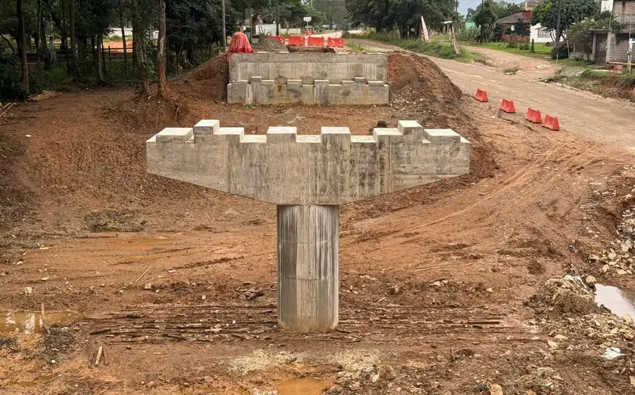 Se inician los trabajos de construcción del nuevo puente Arroyo Choapam, obra que ocasionará cierres intermitentes en la carretera Tuxtepec-Oaxaca.