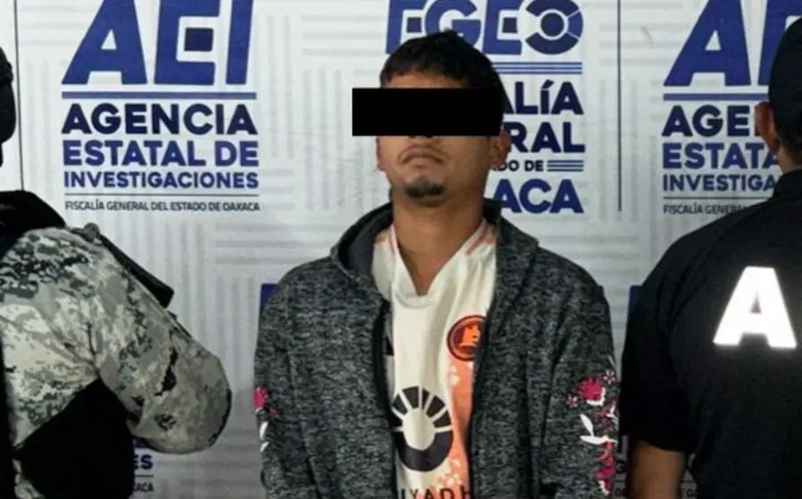 El líder criminal conocido como “Papucas” es puesto bajo custodia por las fuerzas del orden tras su detención en la región de Tuxtepec.