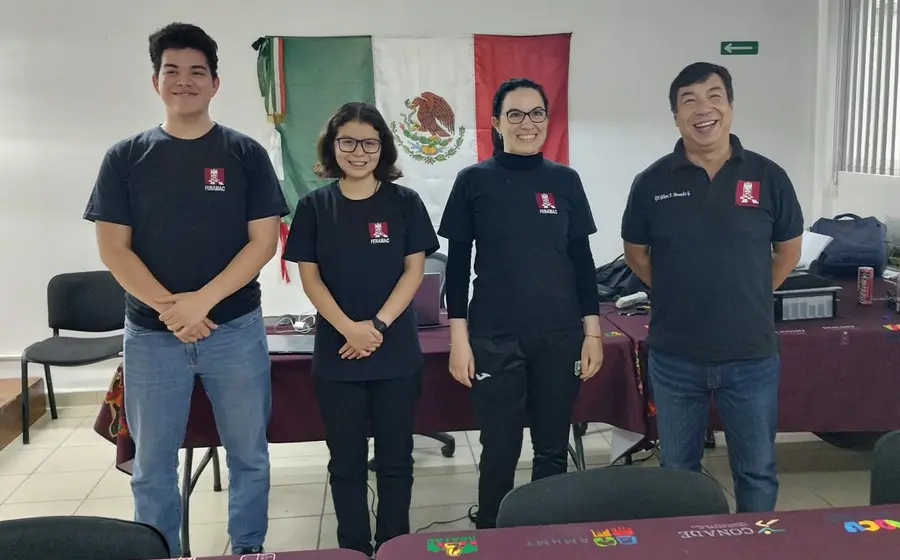 Lupita Montaño, de la selección mexicana de ajedrez, durante su participación en el torneo clasificatorio para los Juegos Centroamericanos Santo Domingo 2026.