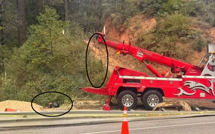 Diego Ángel M.M., el ayudante de grúa que falleció trágicamente en su lugar de trabajo tras ser golpeado por un cable de acero.