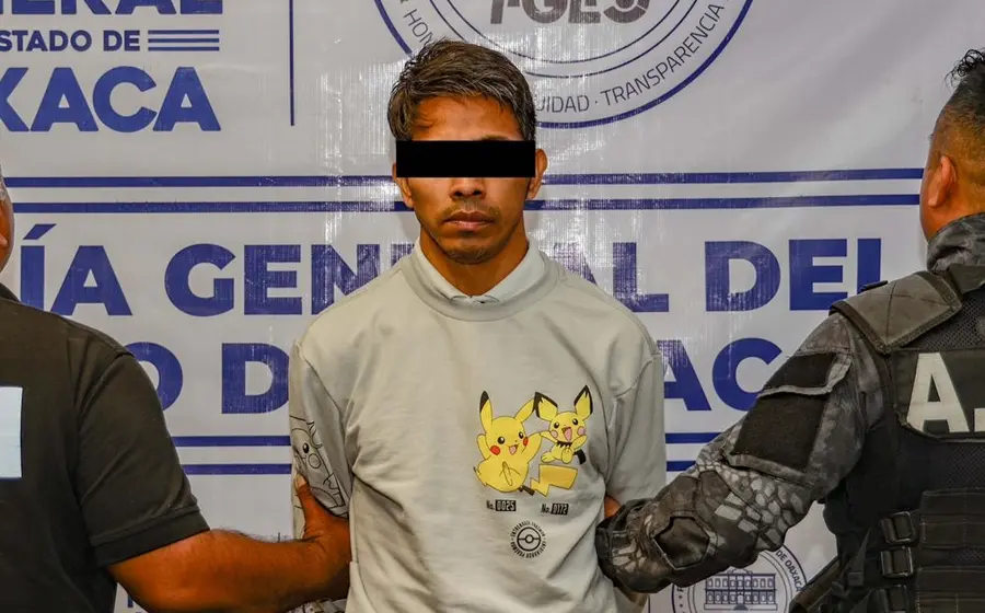 Fotografía de Omar N., detenido en la Costa como el presunto responsable del homicidio de una comerciante en la región.