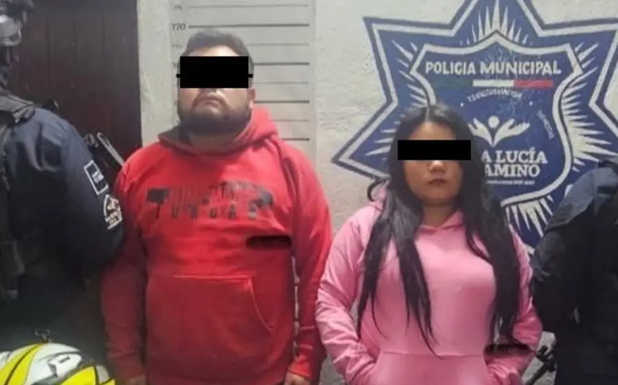 Luis Alberto "N" y Daniela "N", la pareja de 29 años detenida y acusada formalmente por el presunto delito de venta de drogas.