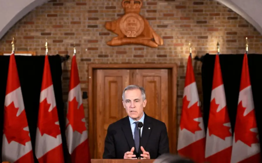 El primer ministro de Canadá, en el contexto de la advertencia sobre una ruptura en el orden global liderado por Estados Unidos.