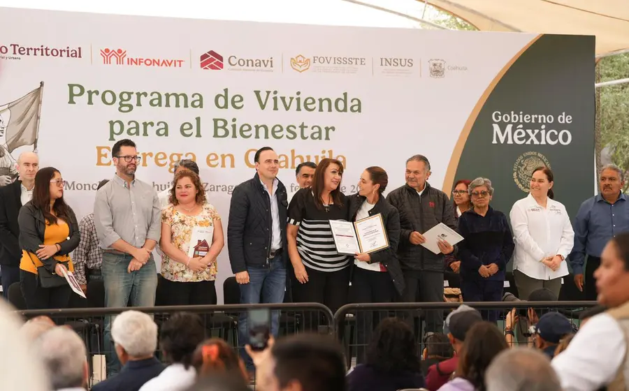 De 19 mil a 65 mil viviendas: Coahuila dispara su meta sexenal.