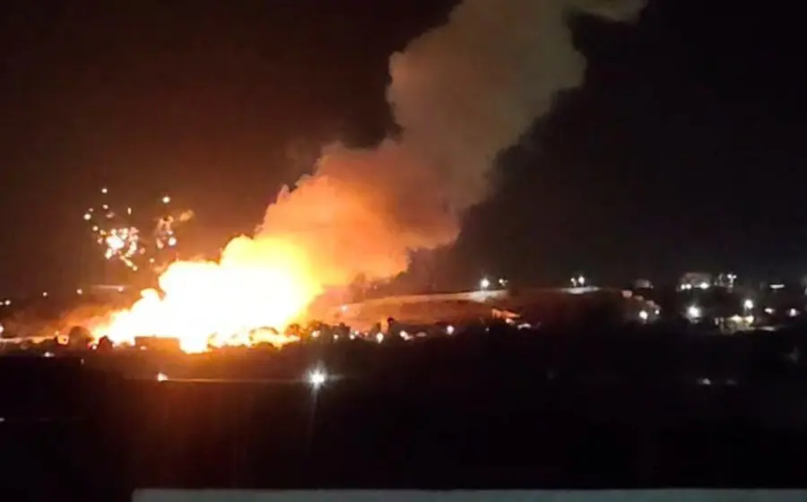Emergencia en Etla esta noche.