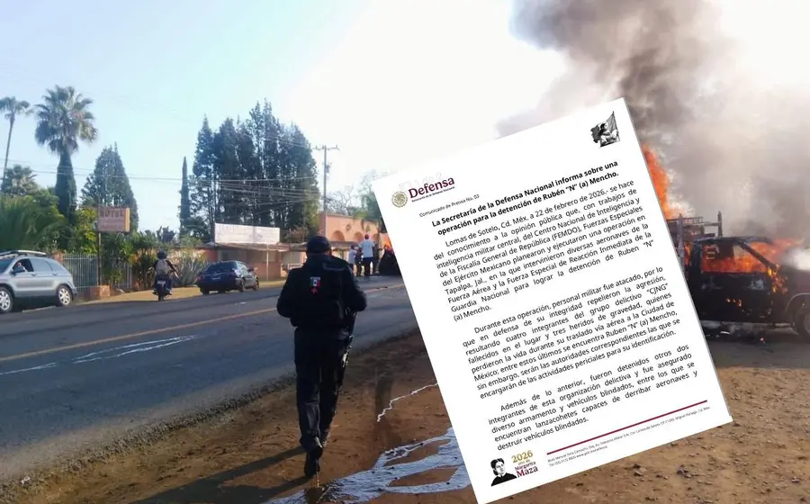 Despliegan fuerzas federales tras operativo contra el CJNG.