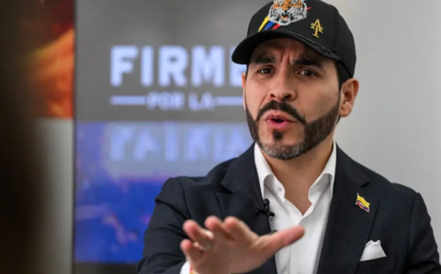 El candidato colombiano Abelardo de la Espriella, quien propone bombardear narcozonas en una alianza estratégica con Estados Unidos e Israel.