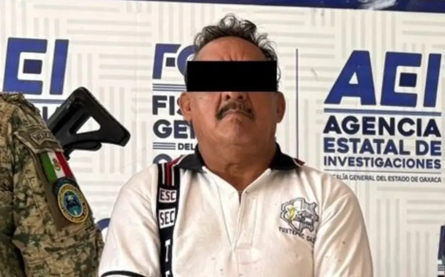 Fotografía del detenido M.H.C., quien fue capturado por ser el presunto responsable de la agresión sexual en contra de un niño.
