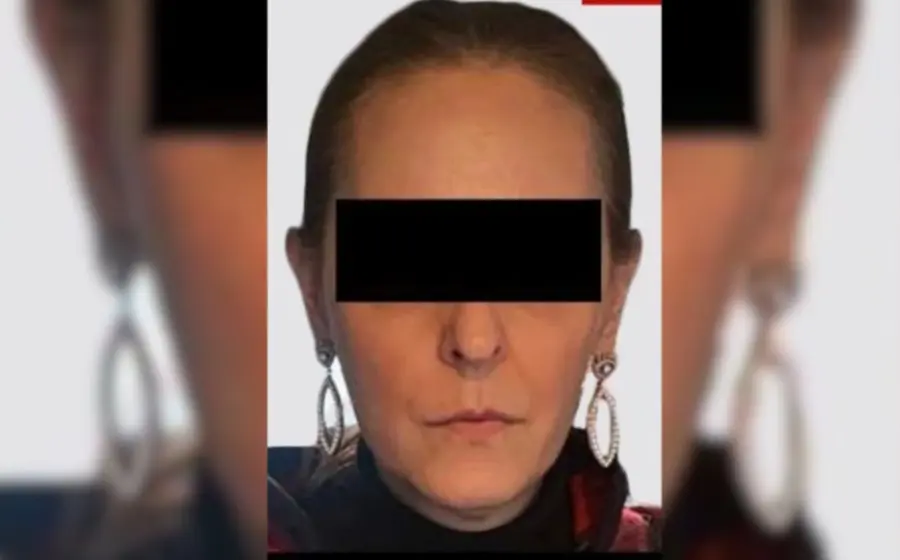 Fotografía de María Vanesa Pedraza Madrid, excolaboradora de Genaro García Luna, quien obtuvo una suspensión provisional pero no saldrá en libertad.