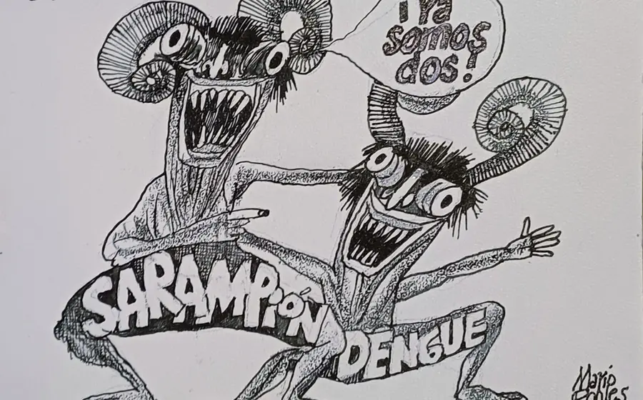Retrato de Mario Robles, una figura central en el reportaje sobre la prueba sanitaria que enfrenta Oaxaca entre mosquitos y vacunas.