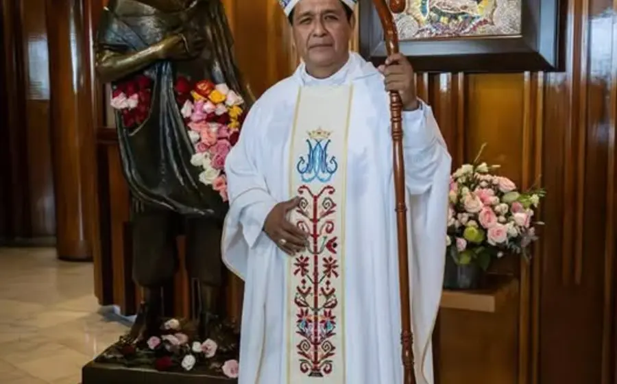 Un retrato de Monseñor José A. González, quien fue nombrado como el nuevo pastor de la Diócesis de Campeche.