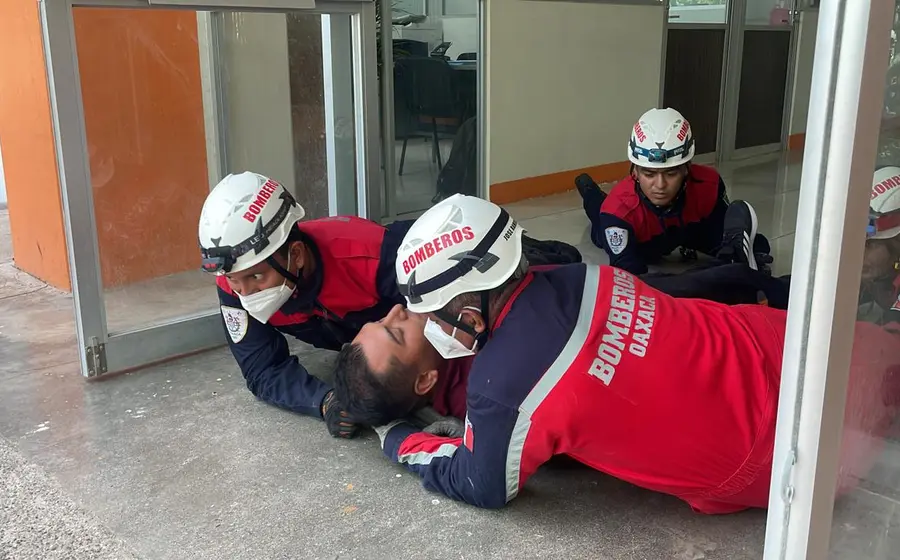 Imagen sobre la prevención de riesgos ante sismos, en el marco del primer simulacro nacional que se llevará a cabo en mayo.