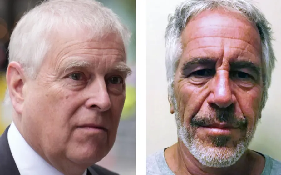 El príncipe Andrés, hijo de la reina Isabel II, fotografiado en medio del escándalo por sus vínculos con la red de Jeffrey Epstein.