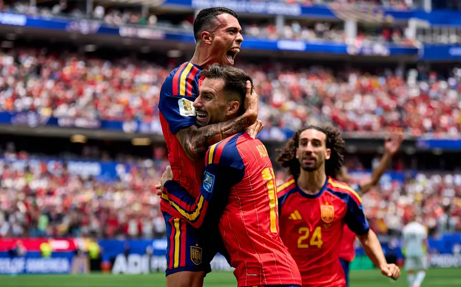 España goleó y convenció en los Dieciseisavos de Final.