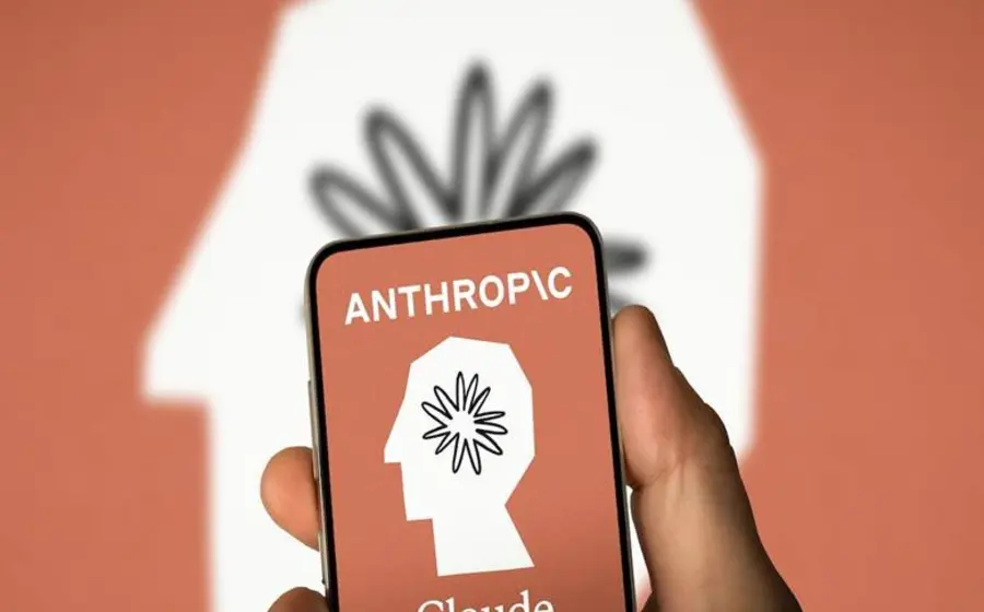 Ilustración sobre la empresa de inteligencia artificial Anthropic, que compensará a autores y editoriales por el uso no autorizado de sus libros.