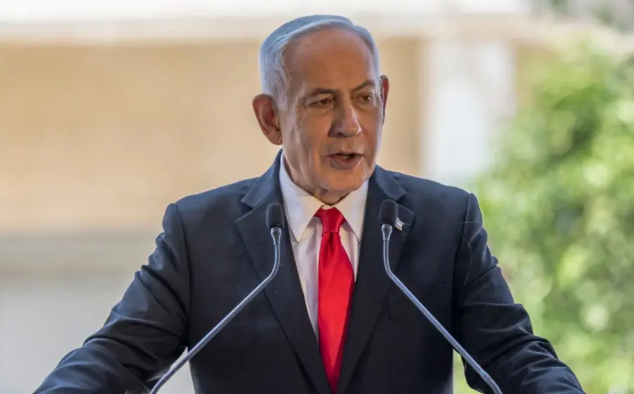 El primer ministro israelí, Benjamín Netanyahu, en una fotografía oficial en el contexto de sus declaraciones sobre las aldeas cristianas del Líbano.