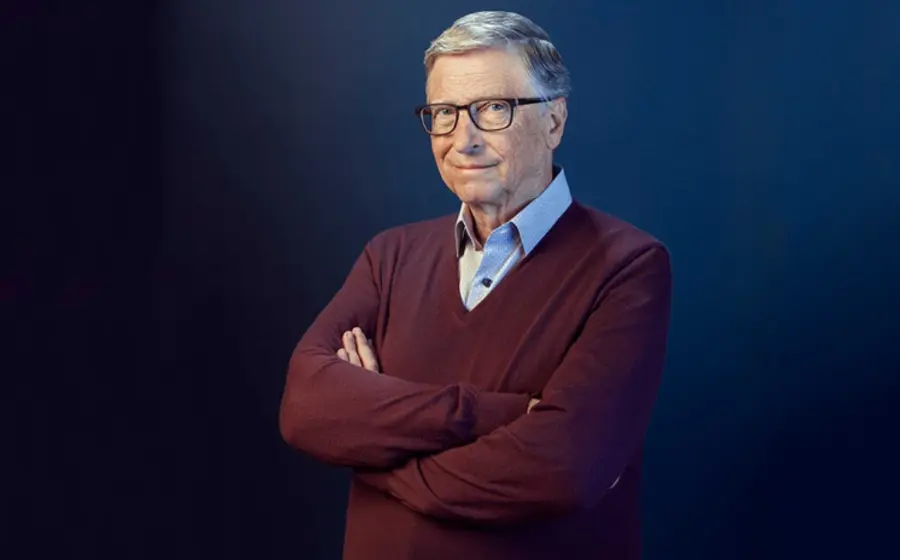 Una fotografía de Bill Gates, quien aseguró que la inteligencia artificial será indispensable en los hogares y sustituirá a celulares y computadoras.