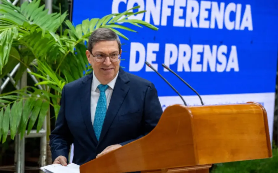 Bruno Rodríguez, ministro de Relaciones Exteriores de Cuba, en el contexto del estancamiento en el diálogo con Estados Unidos.