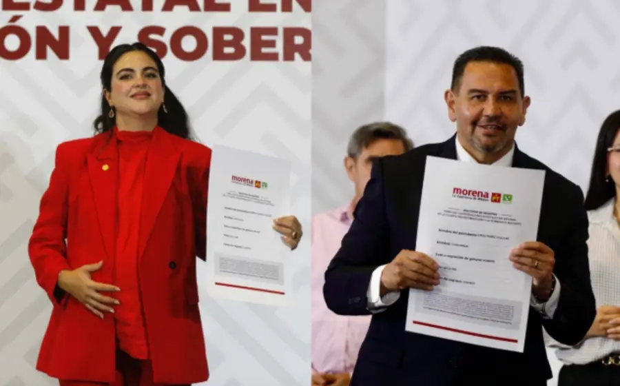 Logotipos de los partidos Morena y PVEM que ilustran su coalición política, la cual se mantiene firme y definirá sus candidaturas mediante encuestas.