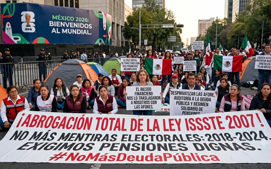 Una persona mayor de aspecto preocupado revisa sus documentos financieros, ilustrando el debate sobre el futuro de las pensiones y sus alternativas.