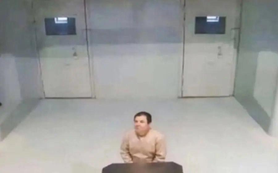 Una fotografía de Joaquín 'El Chapo' Guzmán, quien nuevamente impugna su condena en Estados Unidos por supuestas violaciones a sus derechos.