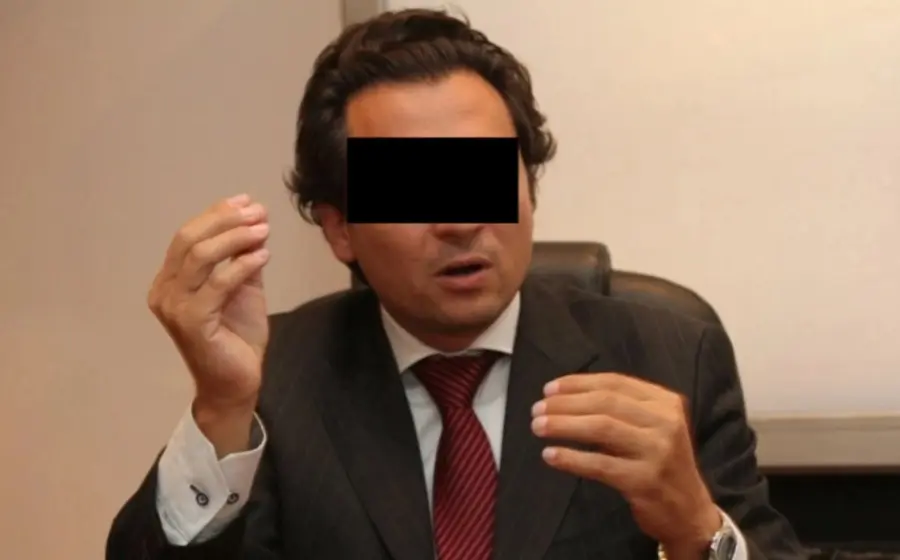 Fotografía de Emilio Lozoya, exdirector de Pemex, durante la reactivación de su proceso judicial relacionado con el caso de la planta Agronitrogenados.