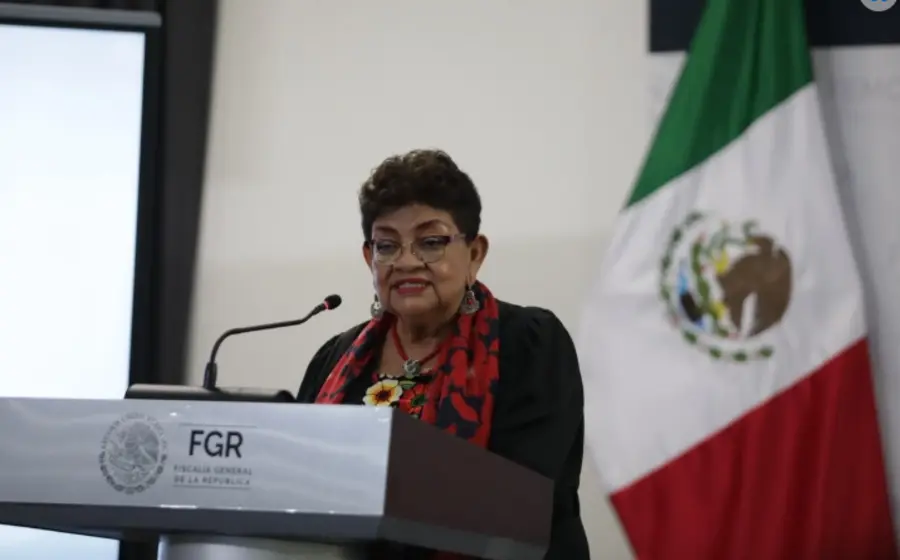 Ernestina Godoy, titular de la Fiscalía General de la República (FGR), en una fotografía de archivo relacionada con la investigación del caso Zambada.
