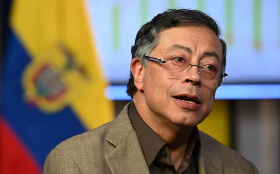 El presidente de Colombia, Gustavo Petro, en una fotografía de archivo, quien responsabilizó al ICE por la muerte de un migrante.