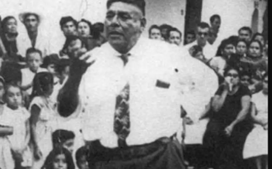 Fotografía de archivo del General Heliodoro Charis Castro, militar y político, cuya trayectoria es recordada en un homenaje cultural en Juchitán.