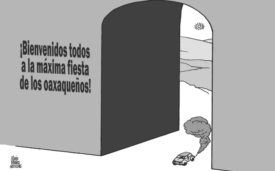 Un retrato de Mario Robles, protagonista del artículo titulado 'Cuando la fiesta termine', posando para la cámara del periódico.