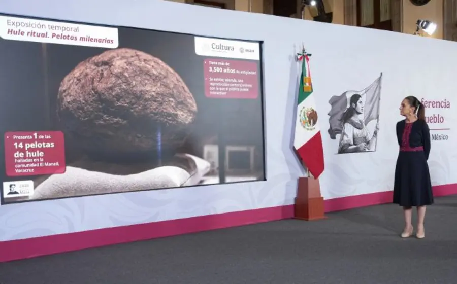 Claudia Sheinbaum presenta la histórica repatriación de miles de piezas y tesoros arqueológicos que fueron recuperados y regresan a México.