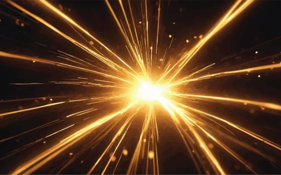 Representación artística de una supernova tipo Ia, la violenta explosión que marca la muerte de una estrella al superar el Límite de Chandrasekhar.
