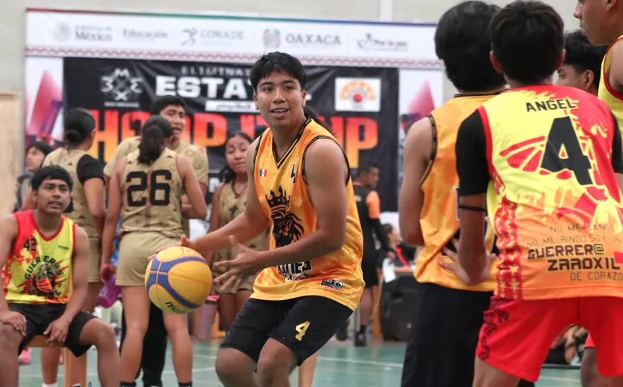 Una imagen de un partido de baloncesto que ilustra la competencia del Torneo Nacional 3x3, para el cual ya están definidas las tercias.
