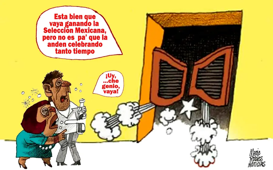 Cartón: Mario Robles.