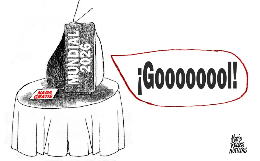 Cartón: Mario Robles.