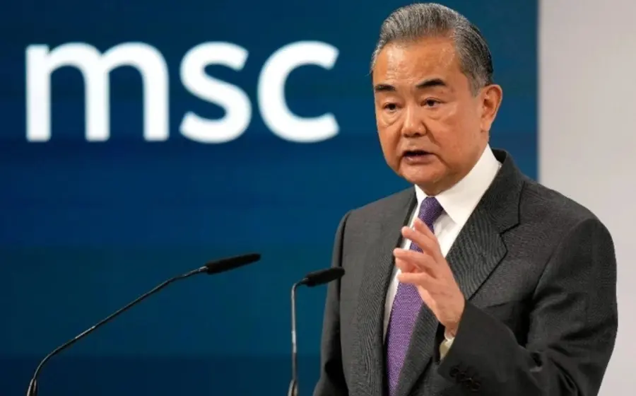 Wang Yi, ministro de Asuntos Exteriores de China. Foto: AP